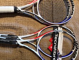 4 Tecnifibre T-Fight XTC Tennisschläger gebraucht