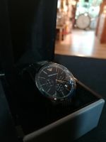 Armani Herrenuhr Chronograph schwarz in Box
