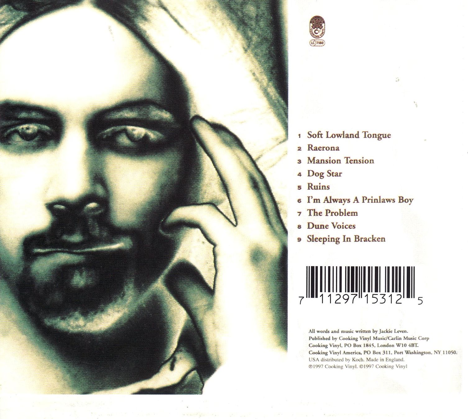 CD: Jackie Leven – Control – Usato da Boussens venduto da catfood01 1