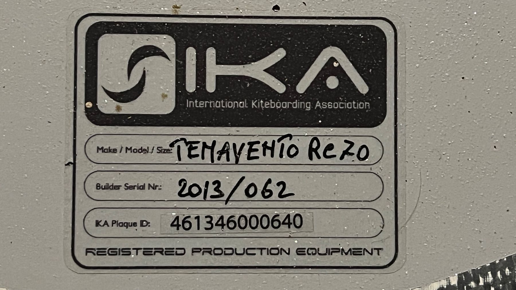 Surfboards & Schwimmbrette: Kite Formula Raceboard, Temavento – Gebraucht aus Wittwil von Foidani 6