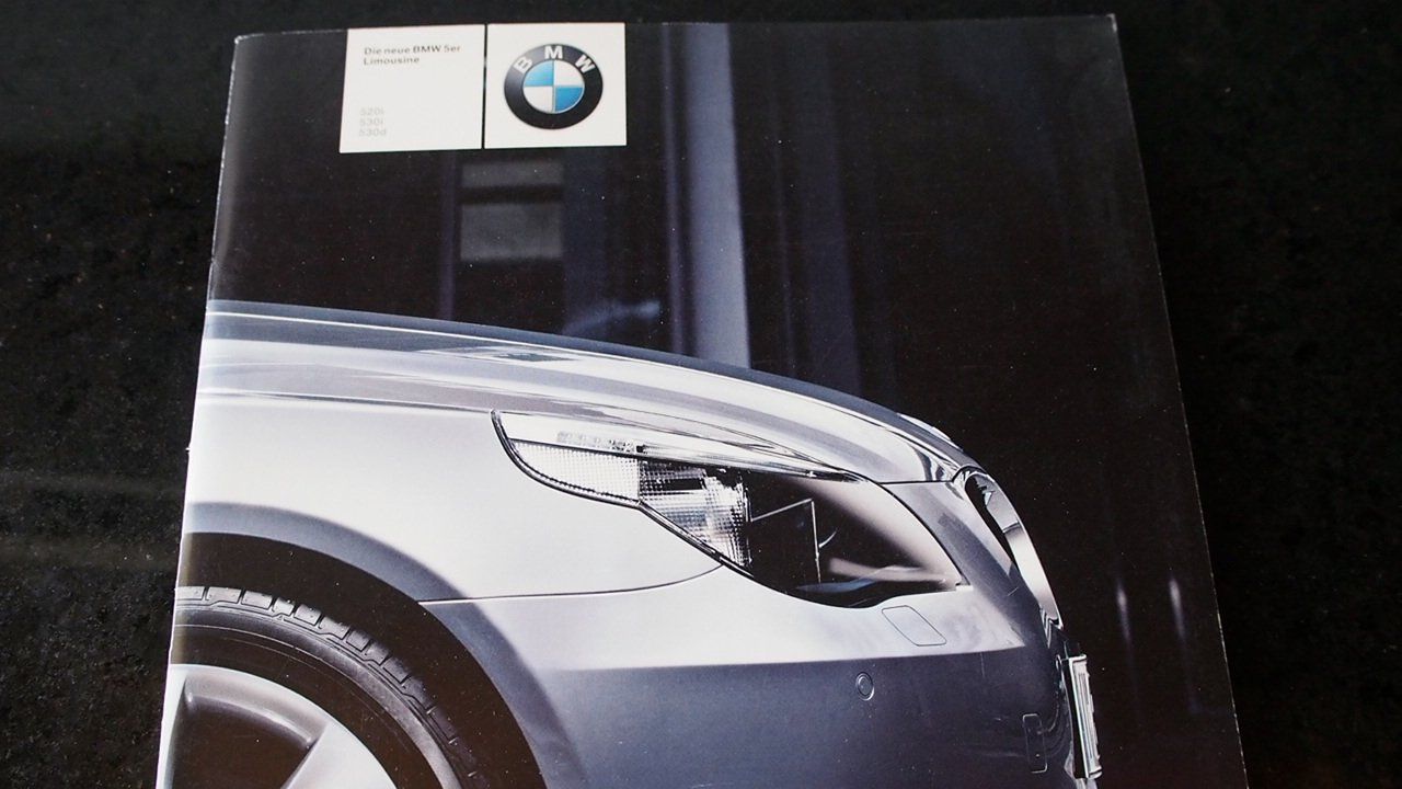 BMW Documenti: BMW 5er Prospekt 2003 – Usato da Zofingen venduto da sosalinos01