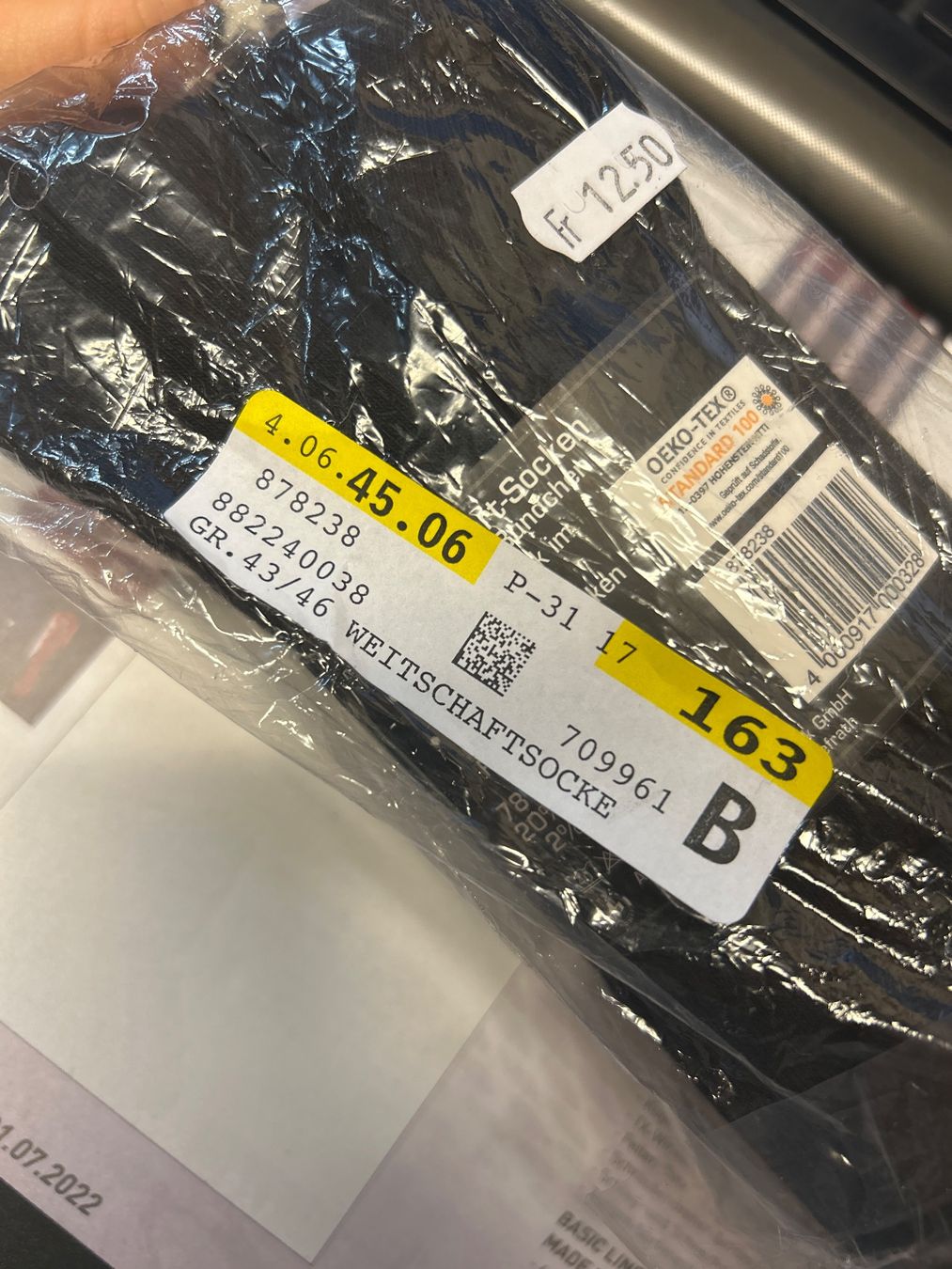 Socken: Neue, warme Weitschaftsocken, Gr. 43-46! – Neu und originalverpackt aus Koppigen von Ready2Work 1
