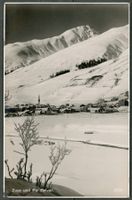 AK sw Zuoz GR und Piz Belvair ≈ 1935  