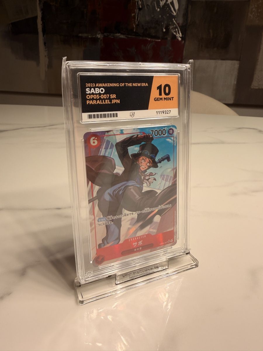 Carte collezionabili: One Piece Sabo OP05-007 SR Parallel JPN  – Nuovo (secondo la descrizione) da Biel/Bienne venduto da MAZALITO