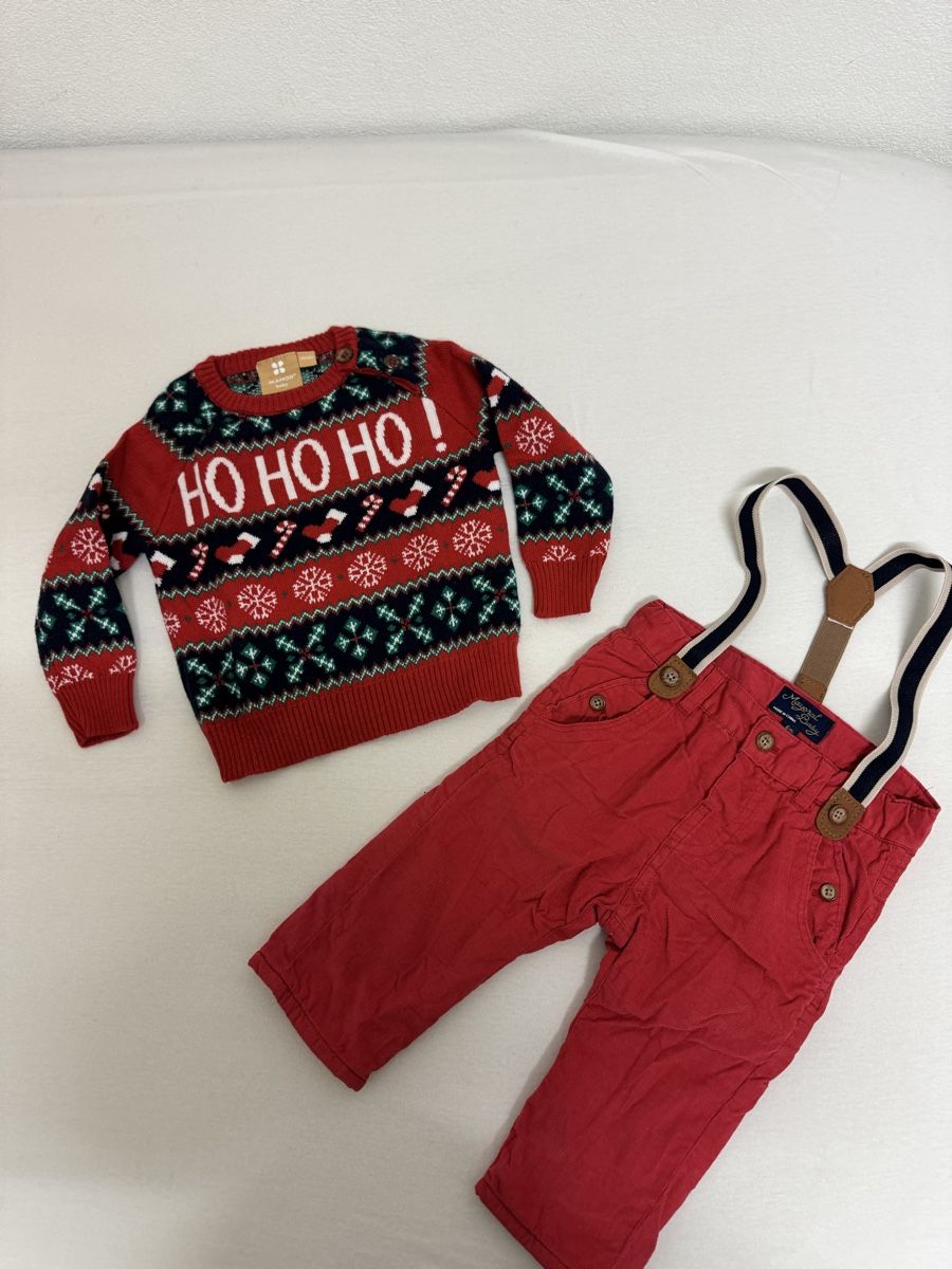 Lotti & Set di vestiti: Zwei Jungen-Sets Pullover und Hose Grösse 68 – Nuovo (secondo la descrizione) da Oberengstringen venduto da lor_8y27 1