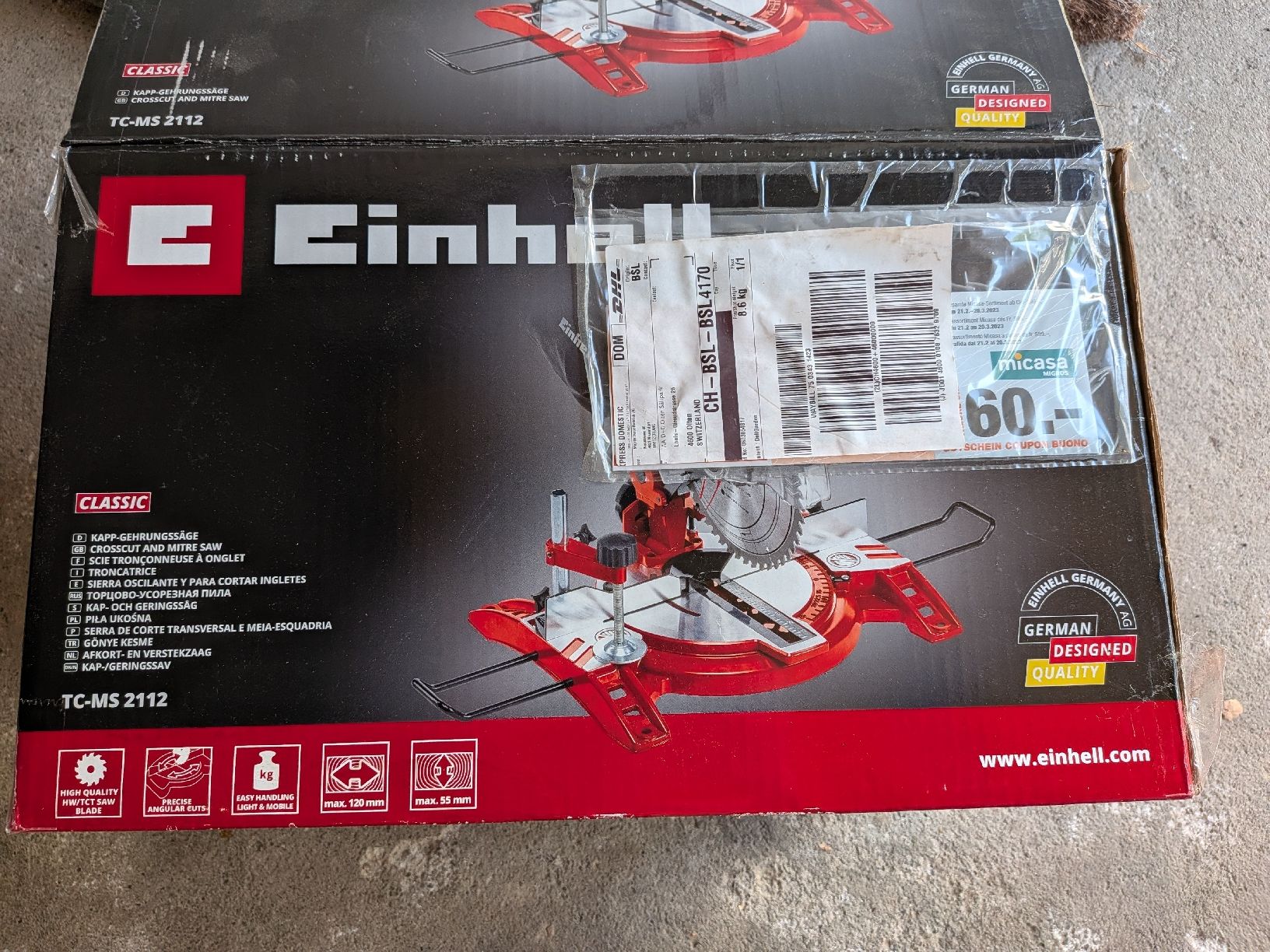 Einhell Sägen: Einhell Kappsäge TC-MS 2112 – Neu (gemäss Beschreibung) aus Schaffhausen von gei_r8l7 1