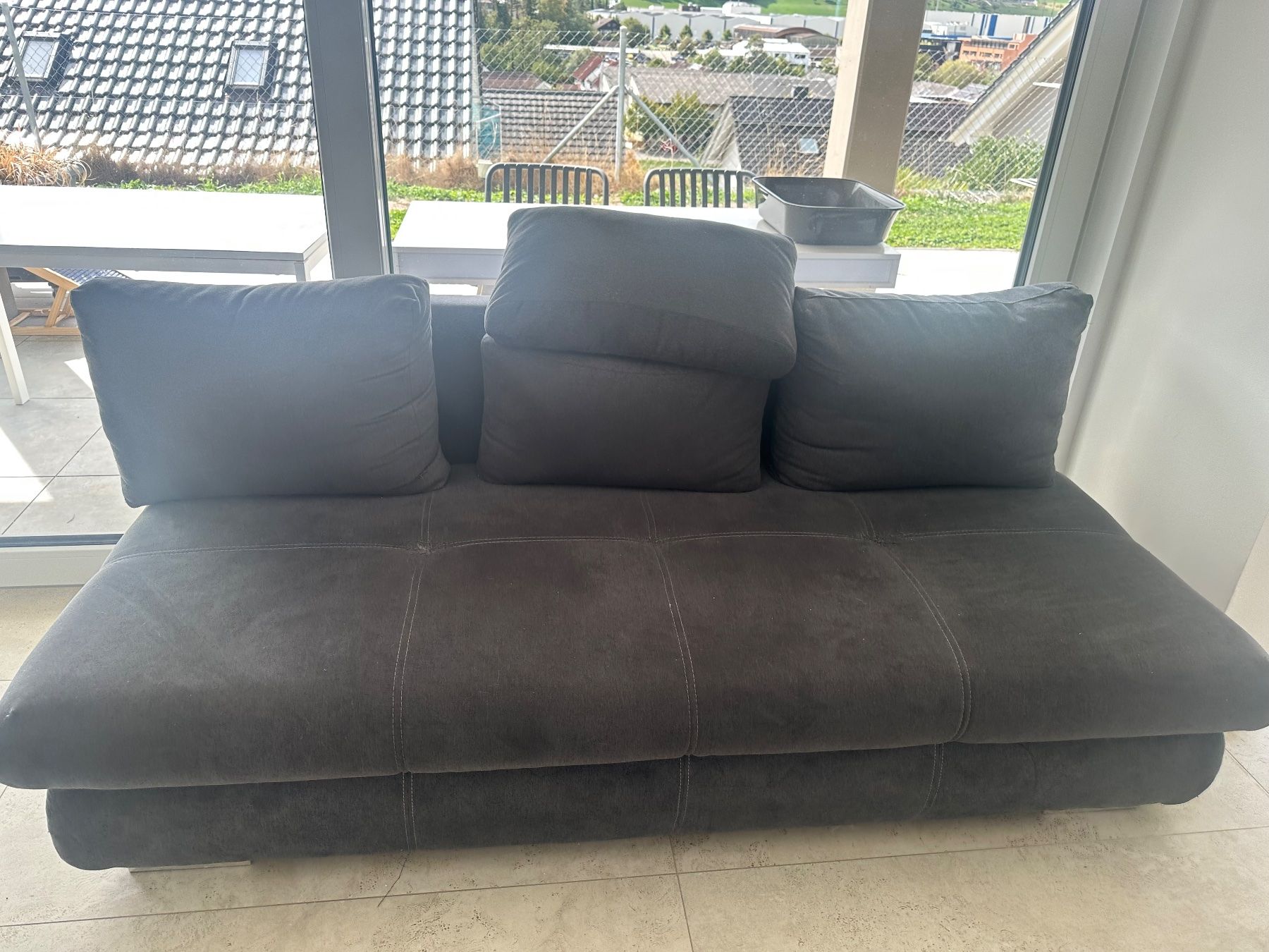 Sofas: Bettsofa grau – Gebraucht aus Itingen von ita_jr8m
