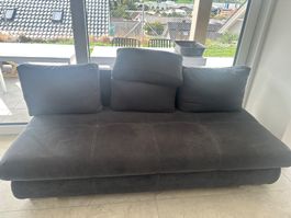 Bettsofa grau