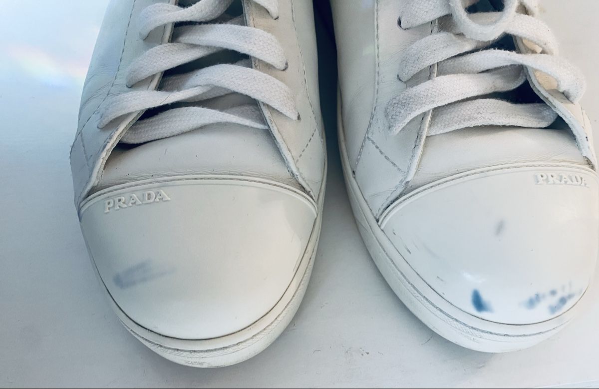 Prada Scarpe da uomo: PRADA Leder-Sneakers – Usato da zürich venduto da venezi 4