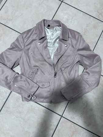 Giacca in finta pelle H&M gr34