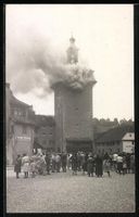 AK Schaffhausen, Brand im Turm
