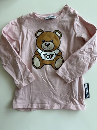Maglietta maniche lunghe Moschino Toy orso