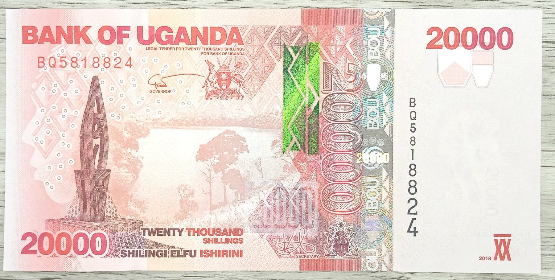 Banconote: Ouganda 20000 Shillings UNC – Nuovo (secondo la descrizione) da Cousset venduto da Patricio77 1