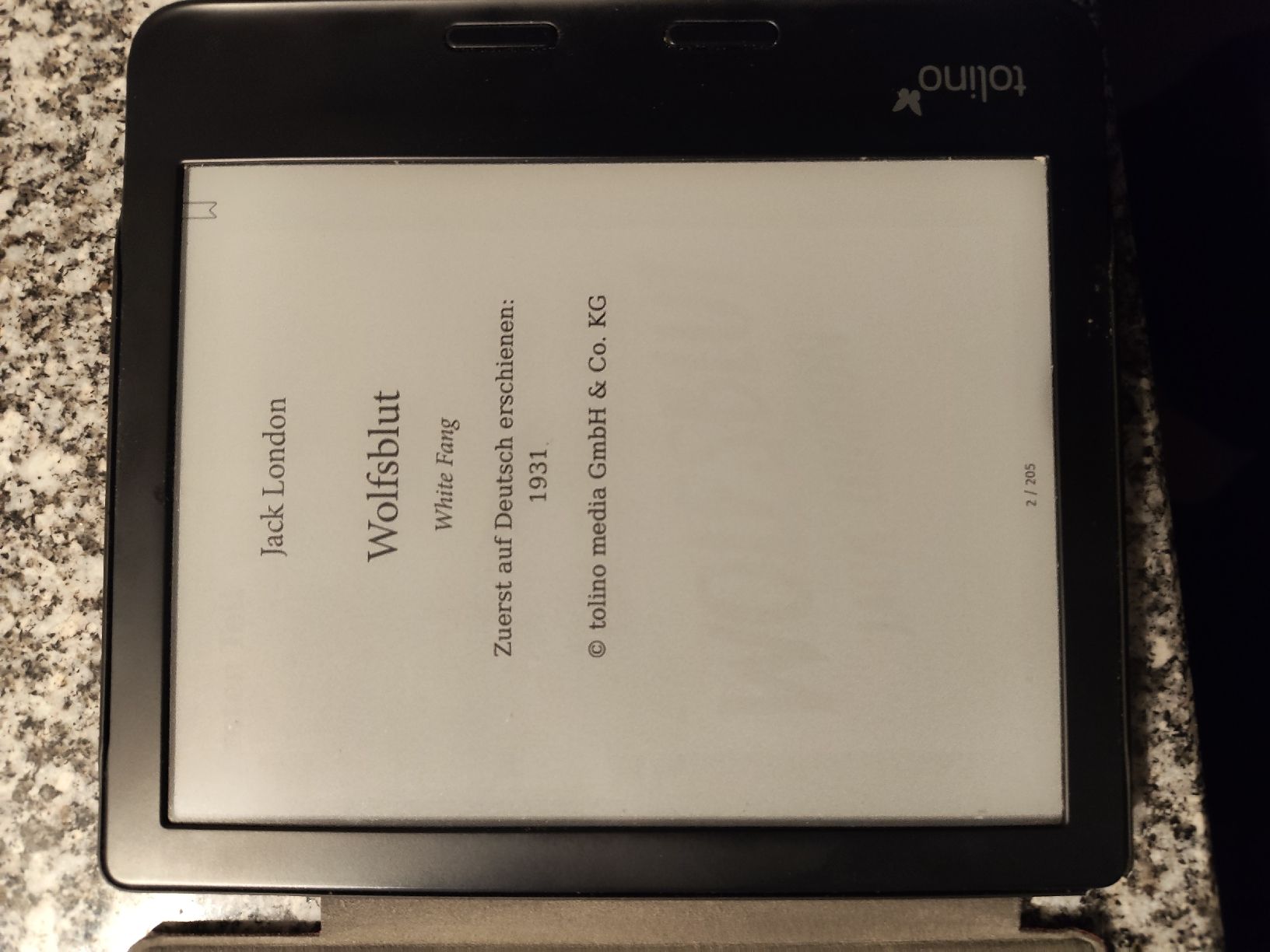 Tolino Covers & Schutzfolien: E-Reader Tolino schwarz mit roter Schutzhülle – Gebraucht aus Niederglatt SG von bella2022 3