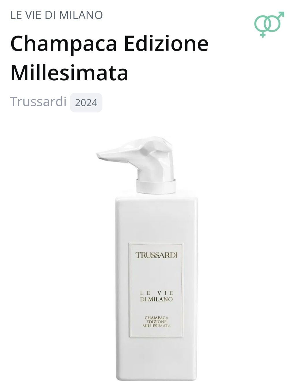 Trussardi Profumi & Eau de Toilette: 2 ml TRUSSARDI MILANO CHAMPACA MILLESIMATA ABFÜLLUNG – Nuovo (secondo la descrizione) da St. Gallen venduto da CaliSunshine 2
