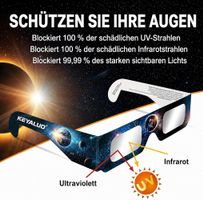 Keyaluo Eclipse Sonnenfinsternis Brille - Neu