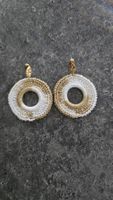Boucles d'oreilles Terra fait main en crochet 