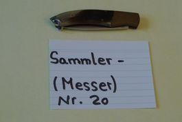 Sammler-(Messer) Nr.20