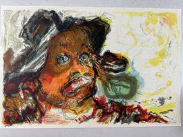 Pierre Parsus (1921-2022) Lithographie handsigniert