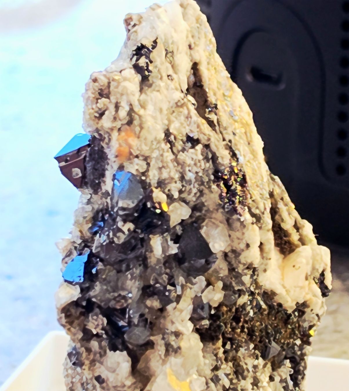 Mineralien & Heilsteine: Mineral: Monazit mit Magnetit und Adular – Gebraucht aus Glis von nbu_65ys