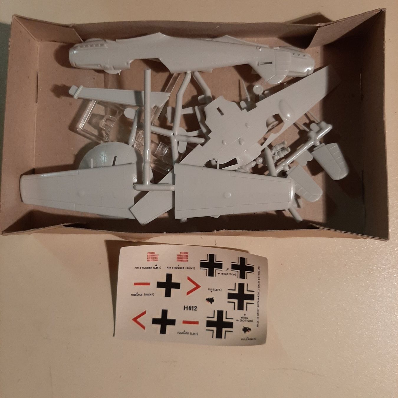 Revell Modellbausätze & Standmodelle: 2872 ... Me Bf 109 E ... Revell H-612 – Gebraucht aus Bonstetten von Benibanny59 1