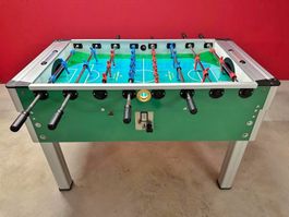Roberto Sport Tischfußball (Töggelikasten) mit Münzeinwurf