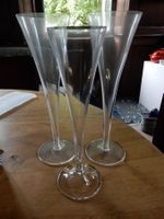 3 Cocktail-Gläser Coupe-Gläser Champagner-Gläser Glas