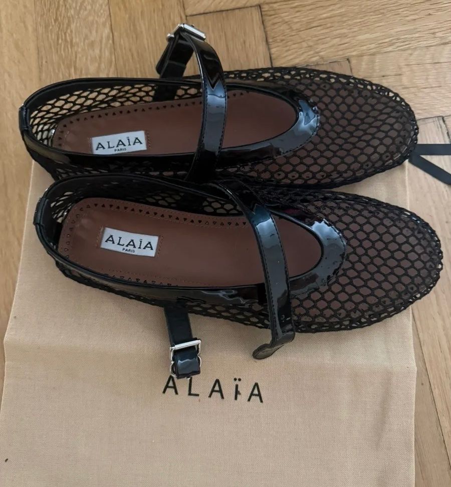 Alaia Damenschuhe: Alaia Ballerinas Gr. 42, Farbe schwarz – Neu (gemäss Beschreibung) aus Triesen von atos87
