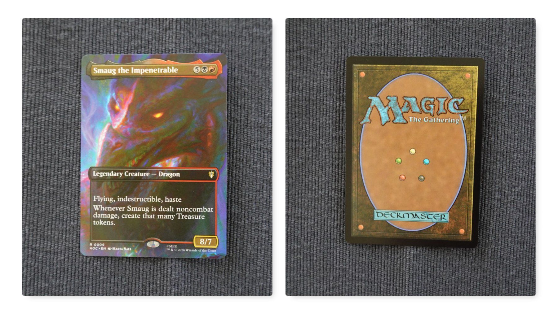 Magic The Gathering Sammelbilder & Trading cards: Smaug the Impenetrable The Hobbit – Gebraucht aus Uster von Blake13