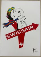 KeC: Swissair Snoopy “Take-off gelungen” signiert 5/10