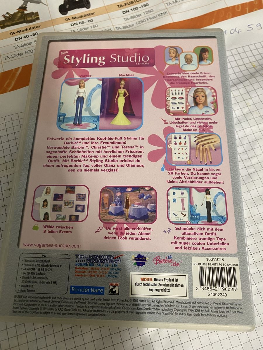 CDs: Barbie PC spiel – Gebraucht aus Niederhasli von lanzanese