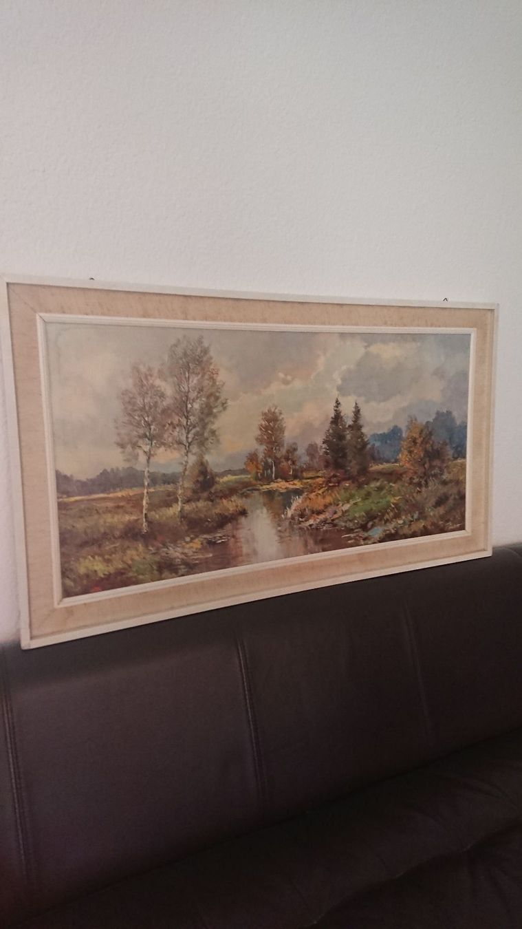 Tableaux: Bild auf Holzplatte – D'occasion à Rorschacherberg par a.mang 4