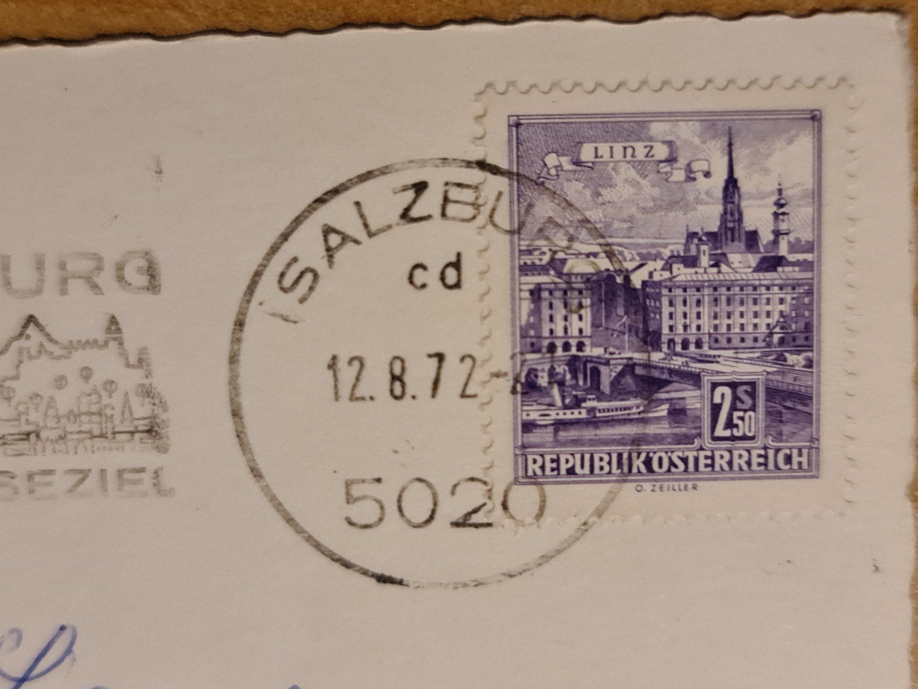 Cartoline postali: Ansichtskarte Salzburg Österreich – Usato da Dintikon venduto da Vexi 1