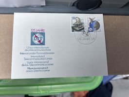 125 Jahre UIT Briefmarke, Internationaler Fernmeldeverein