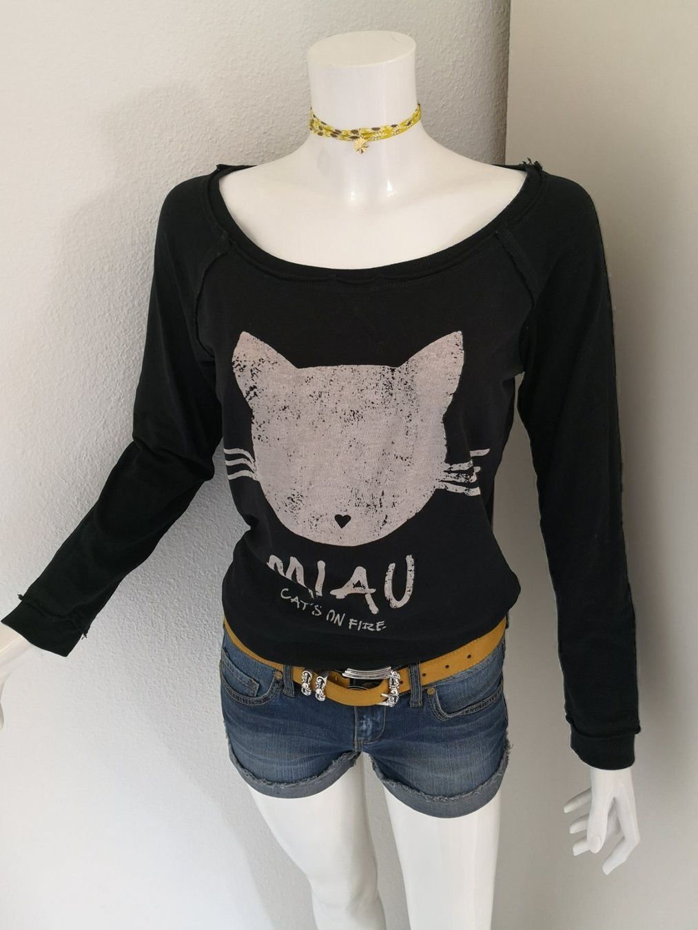 Mango Maglioni & Felpe: 🤩MANGO MIAU PULLOVER SCHWARZ & D&G P. – Nuovo (secondo la descrizione) da Olten venduto da Naja-Twins-Twins 6