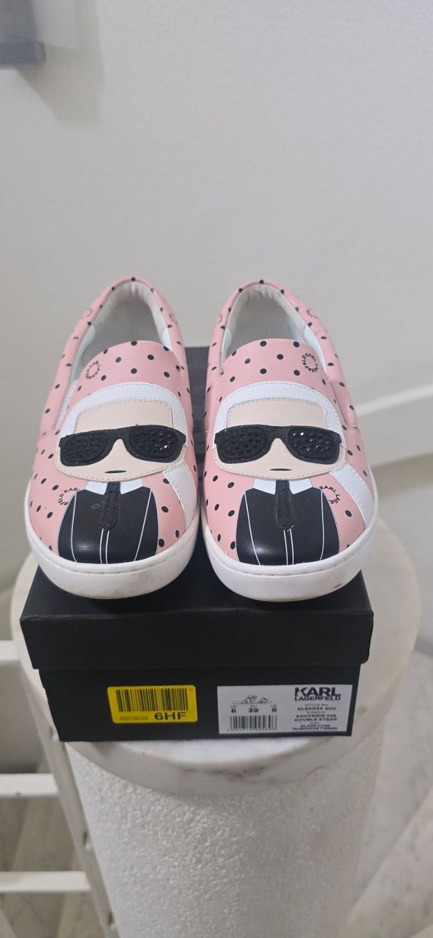 Karl Lagerfeld Scarpe da donna: Karl Lagerfeld leather loafers – Usato da Spreitenbach venduto da Breezyel