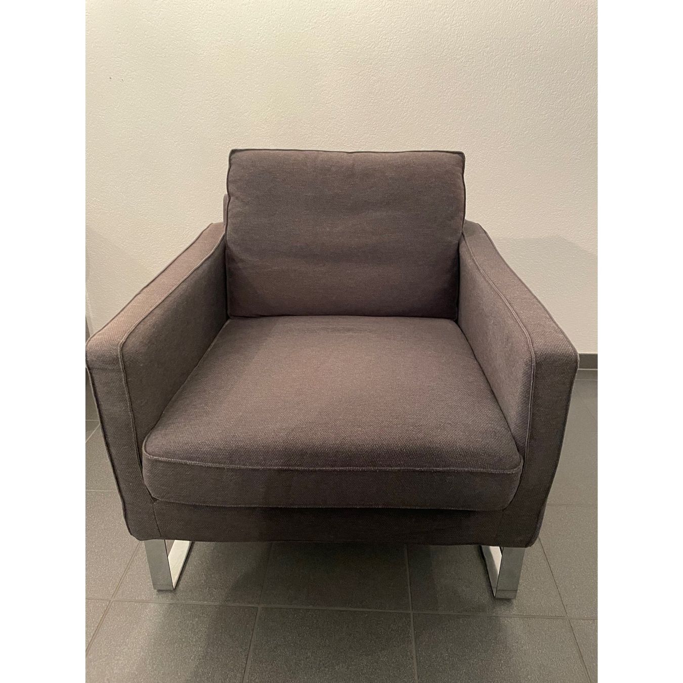 Ikea Poltrone: Ikea *Mellby" Sessel, stoff anthrazit – Usato da Oberwil-Lieli venduto da Fazol
