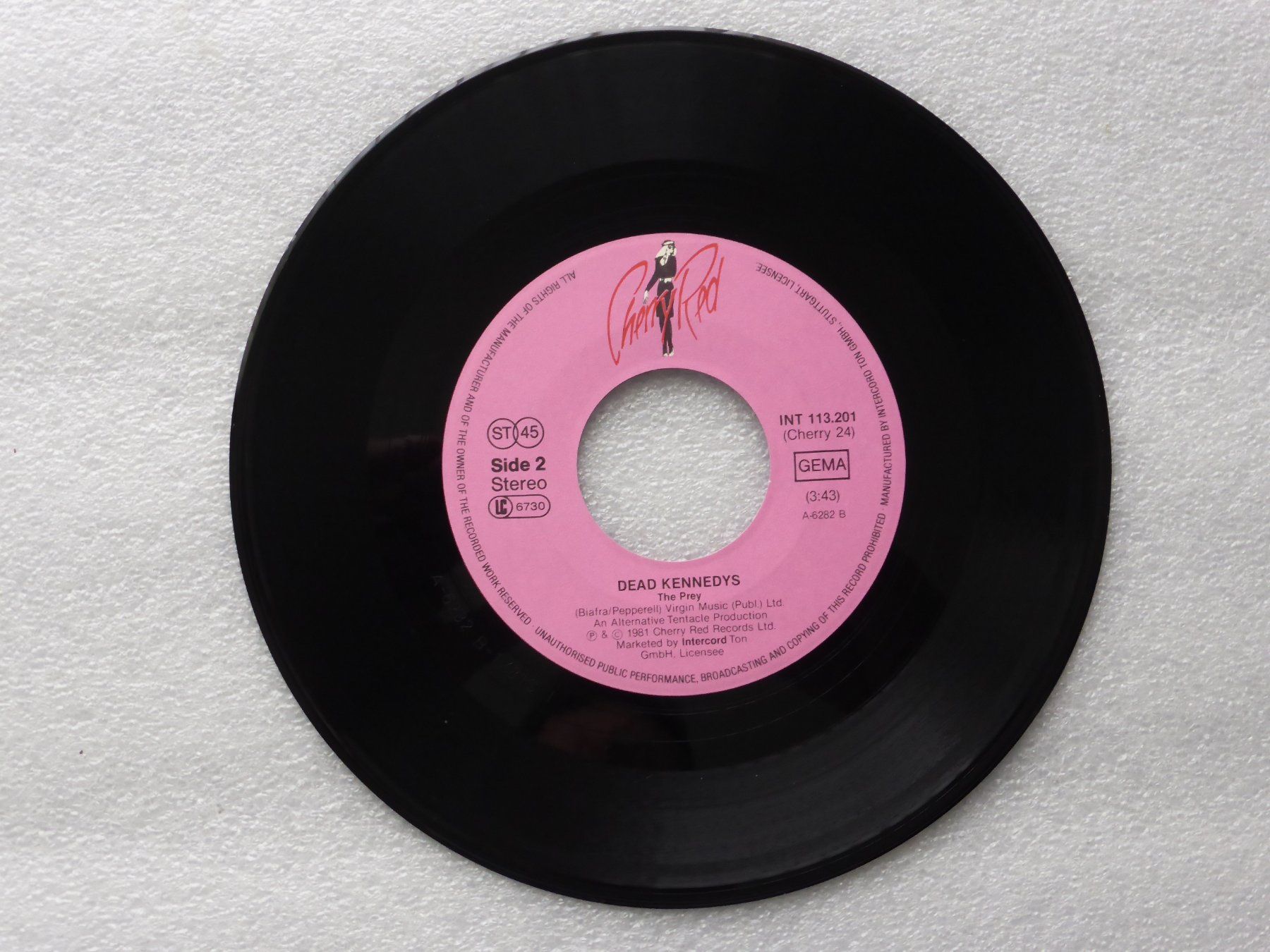 Dischi in vinile: Vinyl Single   DEAD KENNEDYS – Usato da Küssnacht am Rigi venduto da Mondkinder 2