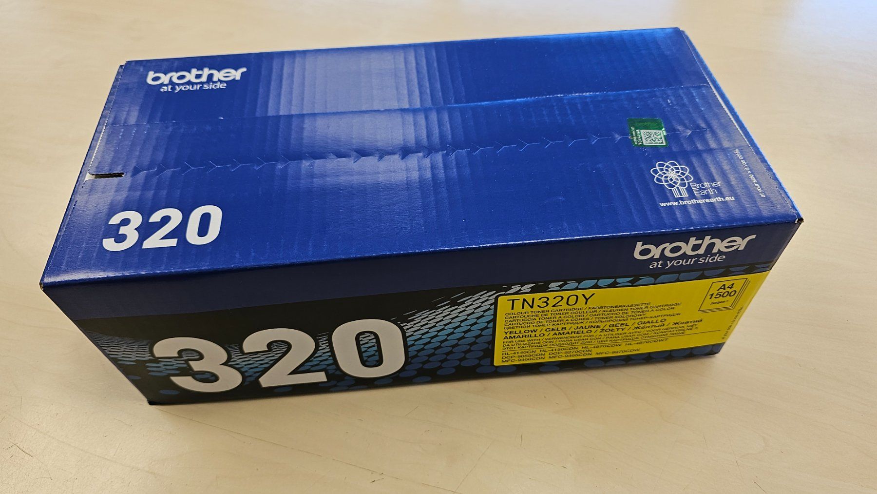 Brother Druckerpatronen & Toner: Brother TN-320 Yellow – Neu und originalverpackt aus Fahrwangen von walfra01