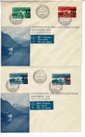 F20-21-23-24 2 Blanko-Briefe