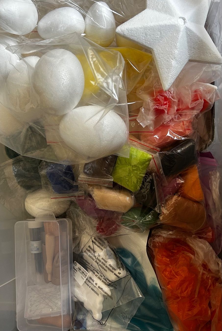 Kits de loisir créatif: Bastelmaterial Trockenfilzen – D'occasion à Ettingen par remimu