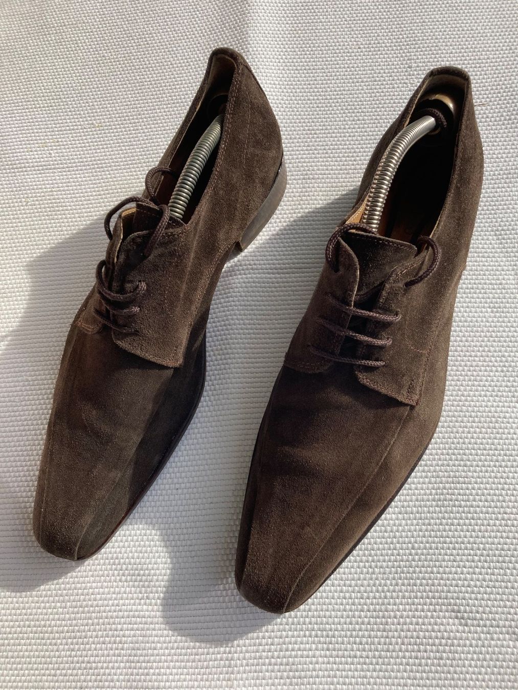 Scarpe da uomo: Wildlederschuhe Herren Braun Grösse 45 – Usato da Zürich venduto da wilden