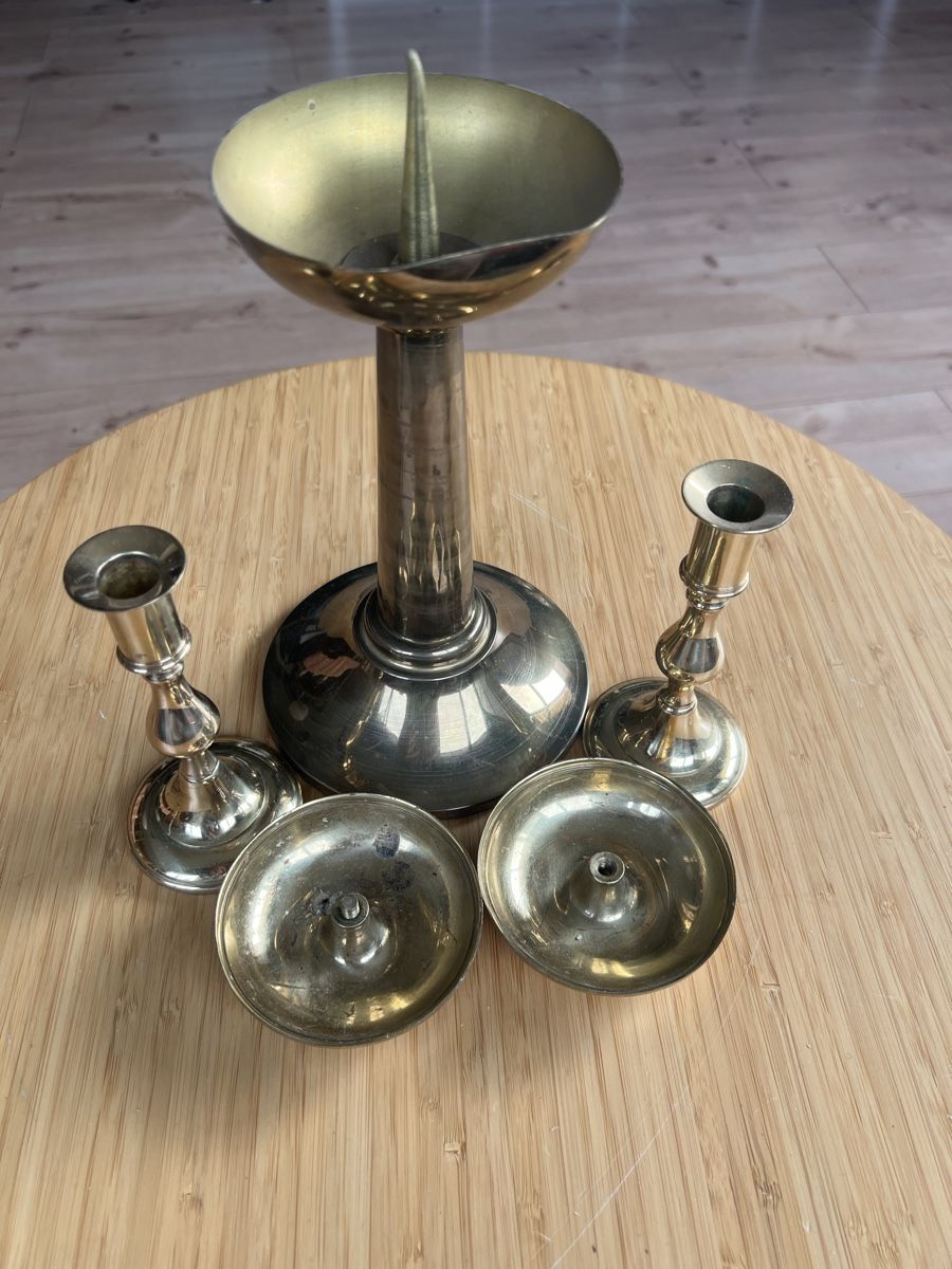 Portacandele: Kerzenhalterset Messing – Usato da Laufen venduto da groove60