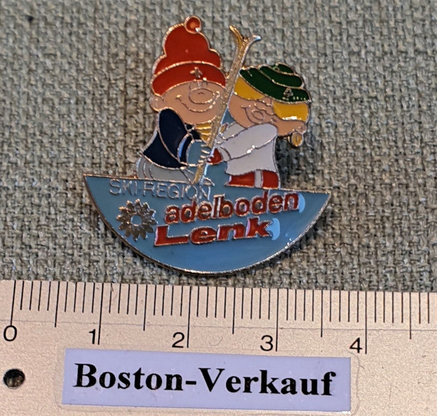 Placchette & Badge: A171 - Pin Ski Region  Adelboden Lenk – Usato da Reinach BL venduto da Boston-Verkauf 1