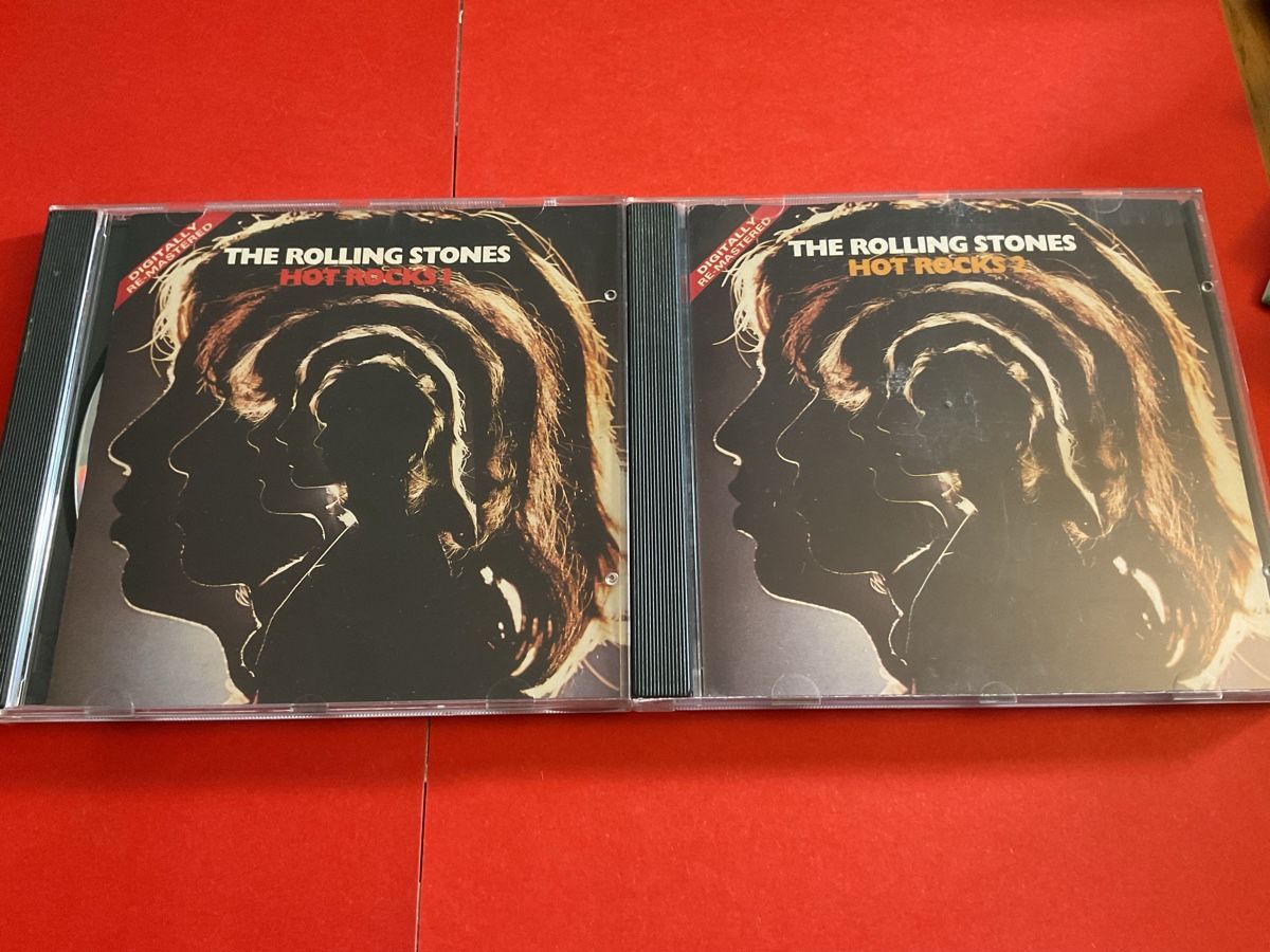 CDs: Rolling Stones - Hot Rocks 1+2 - CDs 1985 – Gebraucht aus Steinach von Quarkie
