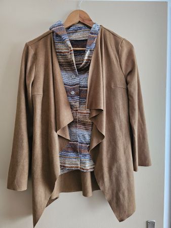 Braune Übergangsjacke, Grösse S/M, sehr guter Zustand!