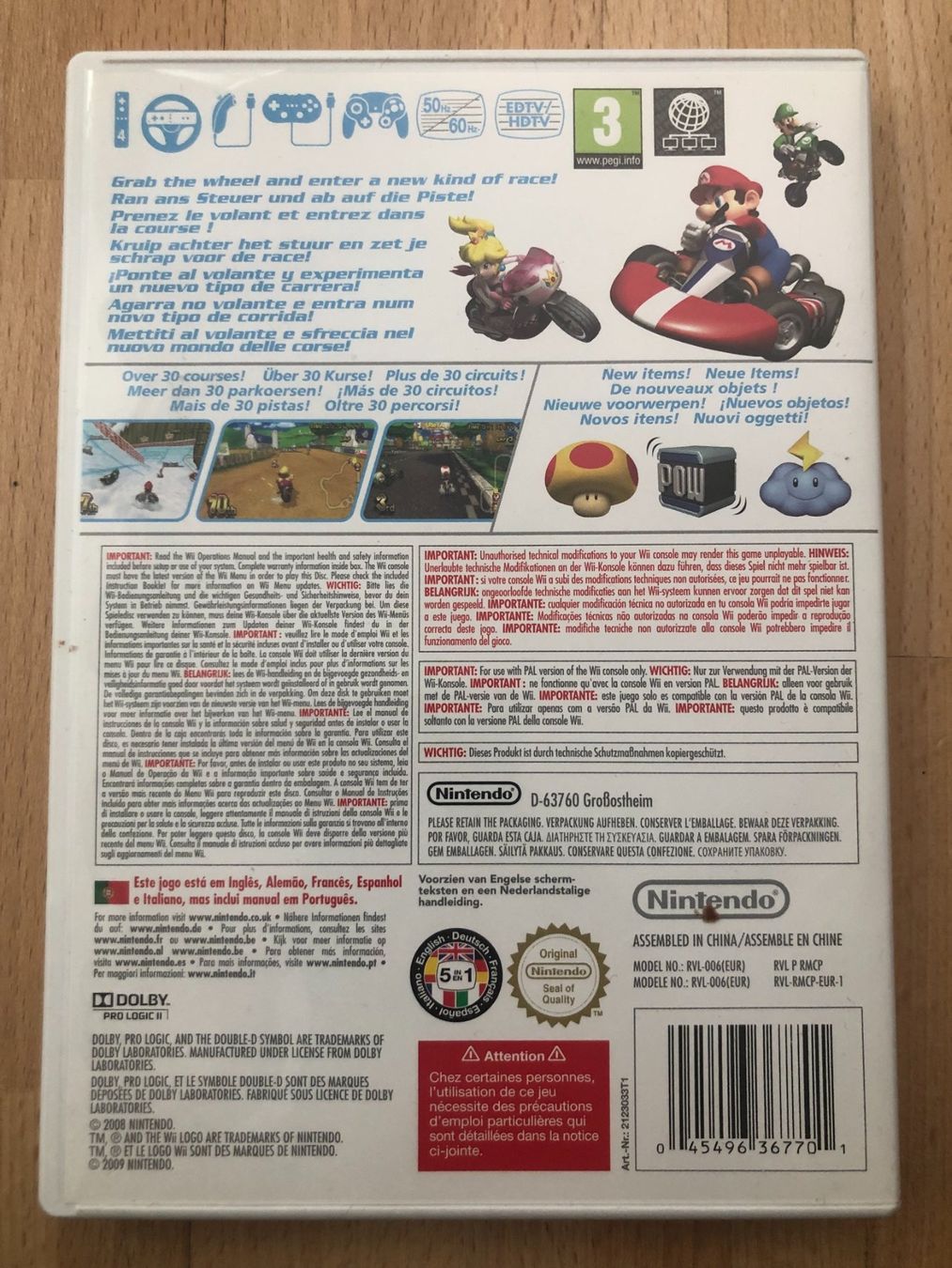 Nintendo Giochi: Mario Kart - Wii – Usato da Nussbaumen AG venduto da Pika-Shop 1