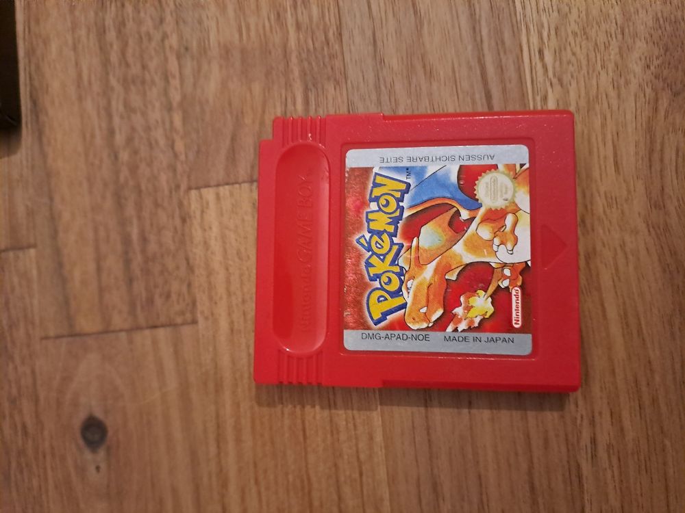 Originale Pokémon Rote Edition - Game Boy (Gebraucht) in St. Gallen für ...