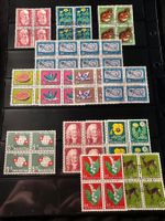 Postfrisch 4er Blöcke Pro Patria 1959 Pro Juventute Schweiz