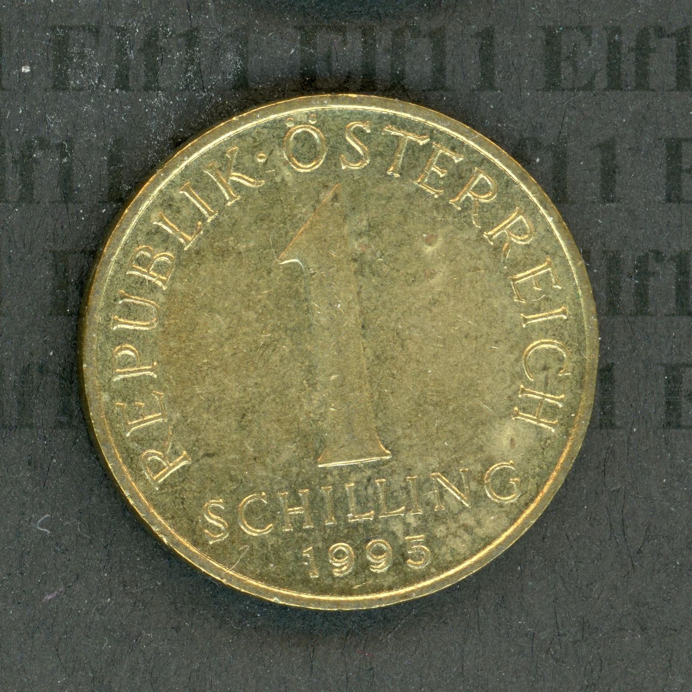 Tutti le monete: ATS___1.00 1995 -vz 1 Schilling – Usato da Widnau venduto da Elf11
